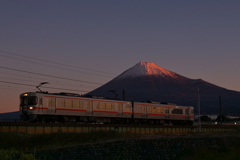 早朝の身延線