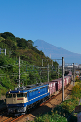 EF65-2065　と富士山