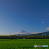 梅雨明け富士山とDY