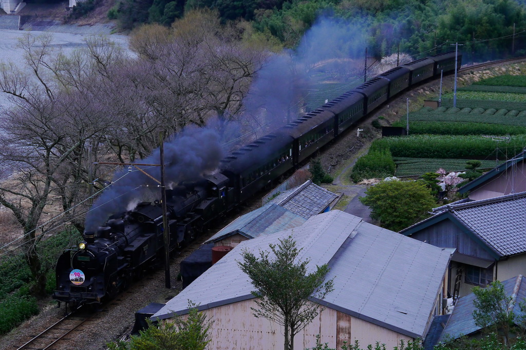 大井川鉄道創立90周年　重連運転