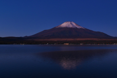 山中湖の富士山