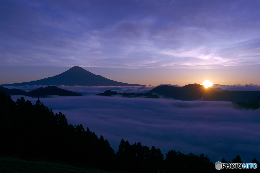 吉原の富士山