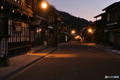 奈良井の朝