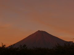 夕富士