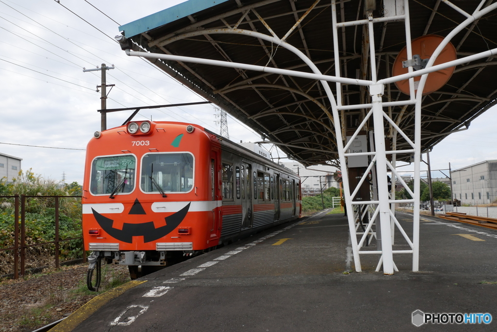 岳南電車ハロウィン