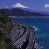 さった峠で富士山