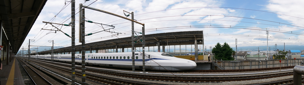 N700S@新富士駅