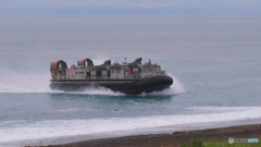 揚陸訓練　　ＬＣＡＣ揚陸艇