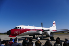 YS-11　入間基地