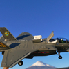 F35Bと富士山