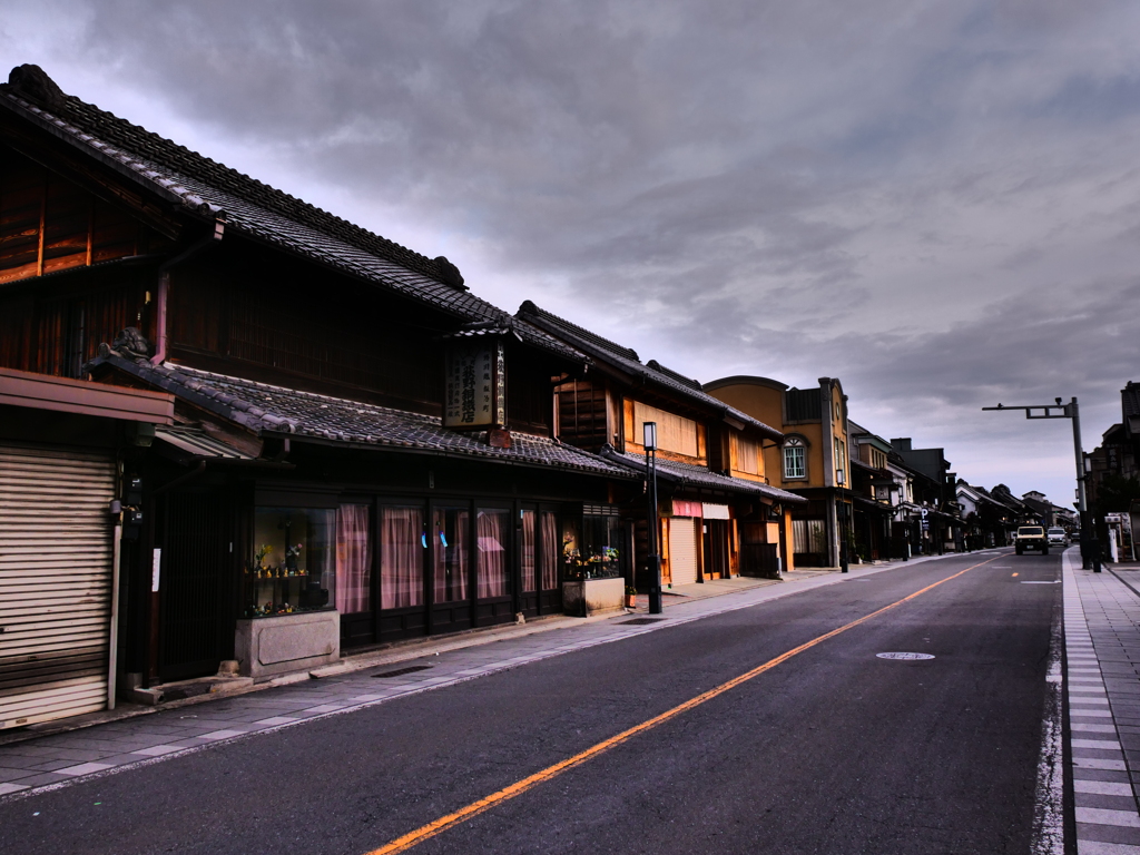 川越の街並み