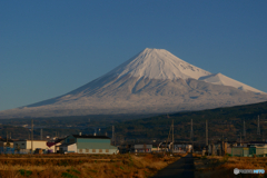 冬の富士山