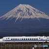 ありがとう700系と富士山　４Kフォト