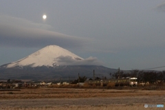 御殿場線　富士山　パール富士　４Kフォト