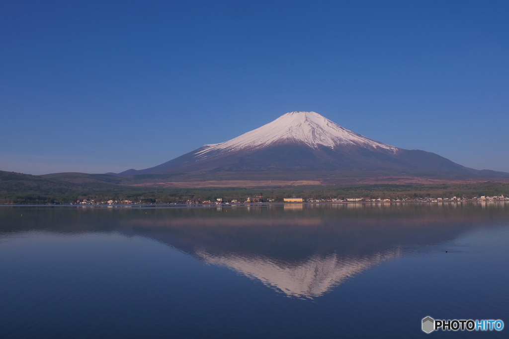 山中湖　　富士山