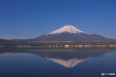 山中湖　　富士山