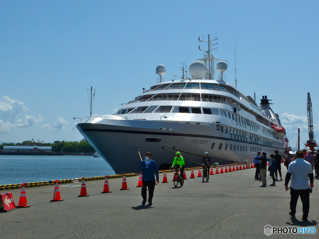 スターブリーズ田子の浦港寄港