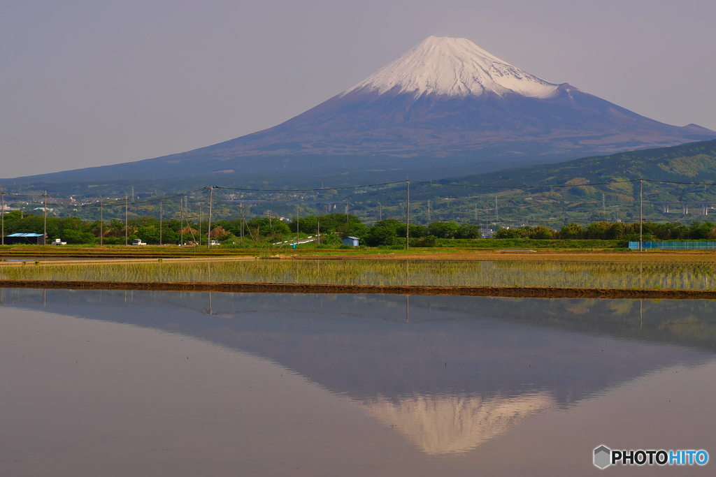 逆さ富士