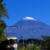富士山とワイドビューふじかわ