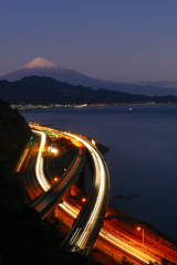 2016年大晦日の富士山