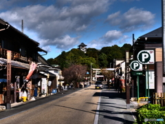 犬山の街と犬山城