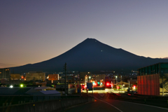 夏の富士山