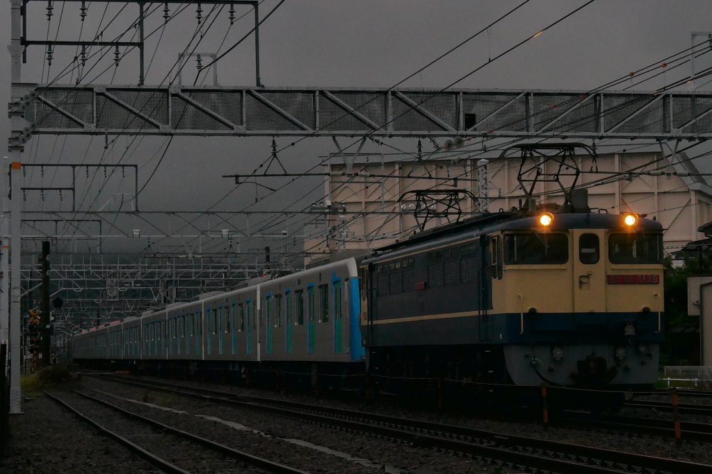 EF65-2139  西武40000系甲種