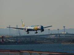 羽田空港ポケモンジェット