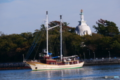 田子の浦ポートフェスタ　　帆船オーシャンプリンセス