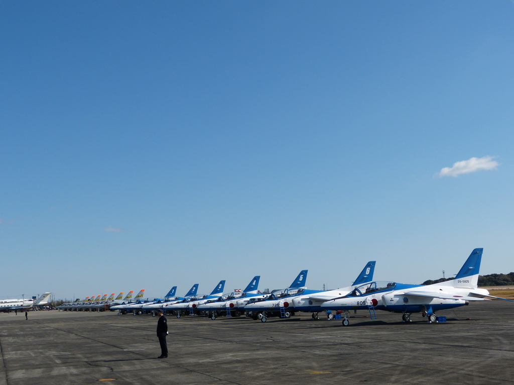 浜松基地　エアフェスタ　　ブルーインパルス