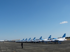 浜松基地　エアフェスタ　　ブルーインパルス