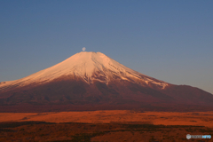 山中湖でパール富士
