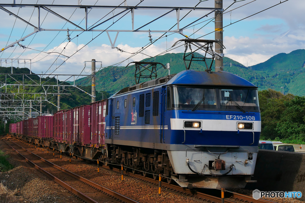 白桃　EF210-108　5075レ