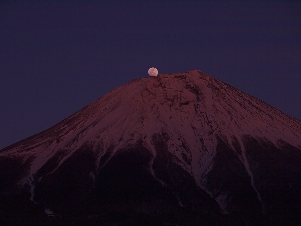 富士山　パール富士