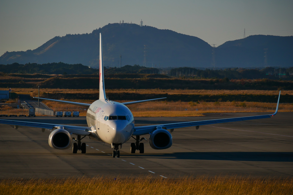 静岡空港で中国東方航空
