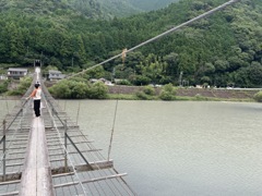 塩郷の吊り橋