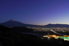 2017年元旦の富士山＠富士川