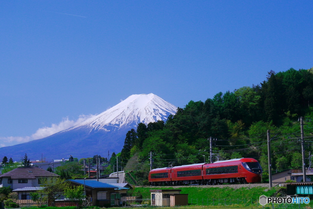 富士急行　富士山ビュー特急