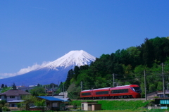 富士急行　富士山ビュー特急
