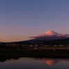 夕富士