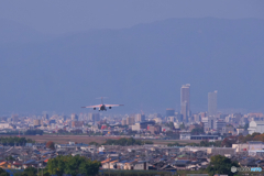 犬山城からC1と岐阜