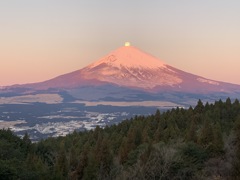 スマホで富士山