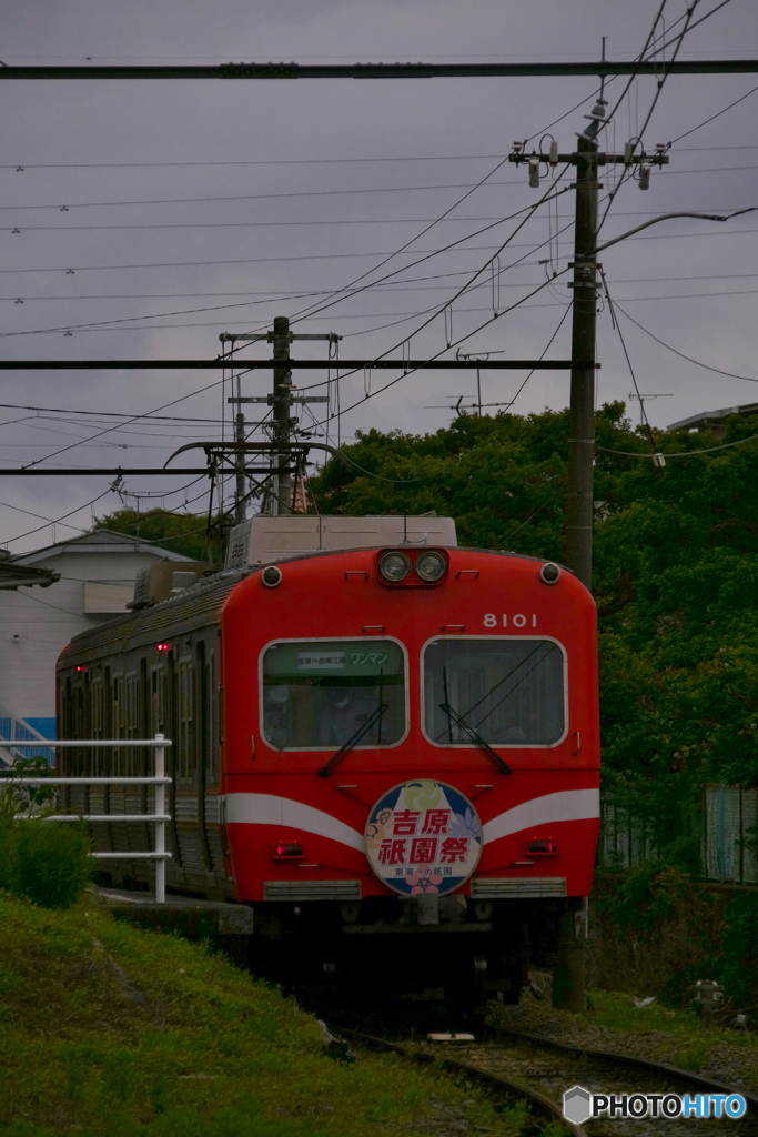 岳南電車　吉原祇園祭