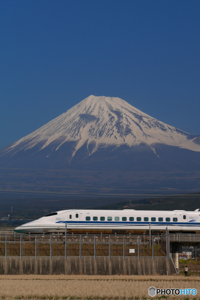 ありがとう700系と富士山