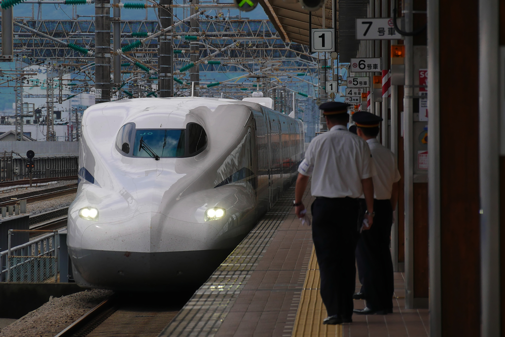 N700S@新富士駅