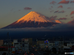 富士山のある街