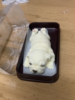 仔犬のケーキ