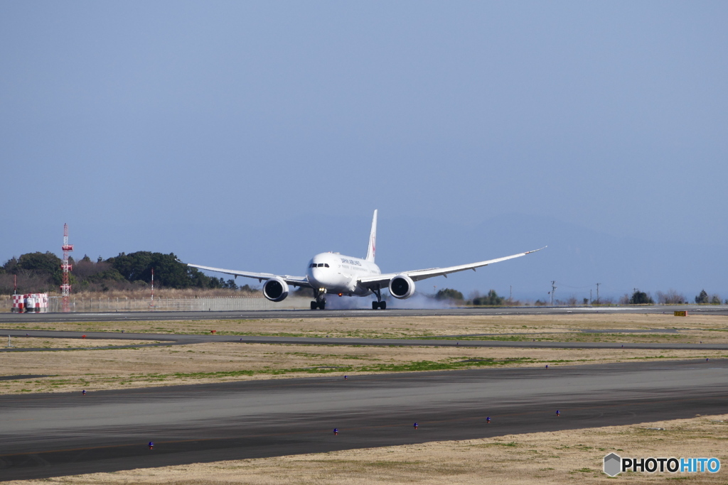静岡空港　B787