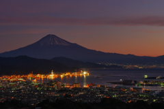 2018日本平から富士山