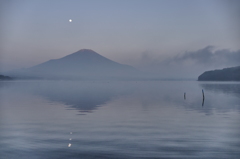 山中湖でパール冨士